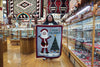 Wenora Joe, Christmas Pictorial, Rug, Navajo, Handwoven, 33" x 52"