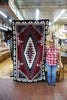 Charlene Begay, Ganado Red, Navajo Handwoven Rug, 87” x 49”