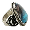 Tommy Jackson, Ring, Bisbee Turquoise, Collectors, Navajo Handmade, 11