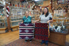 Louise Tsosie, Chinle, Navajo Handwoven Rug, Dyed Wool, 27” x 21”