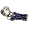 Tyler Brown, Pendant, Butterfly, Lapis Lazuli, Silver, Navajo Handmade, 3 1/4"