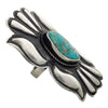 Julian Chavez, Ring, Kingman Turquoise, Old Style, Navajo Handmade, Adjustable