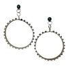 Joanne Cheama, Dangle Earrings, Turquoise, Petit Point, Zuni Handmade, 3"