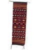 Loretta Succo, Navajo Handwoven Rug, German Town Revival, Runner, 44” x 14”