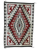 Leta Williams, Navajo Handwoven Rug, Klagetoh Pattern, 76” x 50”