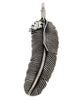 Ernest Rangel, Pendant, Feather Design, Arrowhead, Navajo Handmade, 4 1/4"