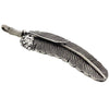 Ernest Rangel, Pendant, Feather Design, Arrowhead, Navajo Handmade, 4 1/4"