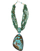Christopher Nieto, Necklace, Number Eight Turquoise, Santo Domingo, 18"