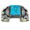 Delbert Gordon, Bracelet, Turquoise Mountain, Traditional, Navajo Handmade, 6"