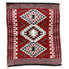 Rosebell Nez, Two Face, Double Weave, Navajo Handwoven Rug, 23” x 19”
