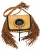 Aaron Anderson, Four Direction Pin, Twisted Fringe Comanche Elk Hide Bag