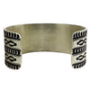 Josiah Smith, Bracelet, Stamping, Sterling Silver, Navajo Handmade, 7 1/4"