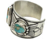 Arland Ben, Bracelet, Royston Turquoise, Revival Style, Navajo Handmade, 6 3/4"