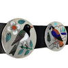 Nancy, Ruddell Laconsello, Concho Belt, Bird Collection, Zuni Handmade, 48''