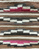 Gloria Francisco, Gallup Throw Rug, Handwoven, Cotton, Wool, 37” x 19”