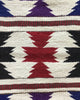 Mary Chee, Gallup Throw Rug, Handwoven, Cotton, Wool, 37” x 19”