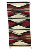 Faye Peterson, Gallup Throw Rug, Handwoven, Cotton, Wool, 39” x 19”