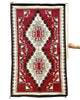 Evelyn Curley, Navajo Handwoven Rug, Ganado Red, Circa 1960s, 60” x 36”