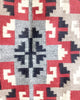 Mary Kee, Navajo Handwoven Rug, Ganado Red Design, 37” x 24”
