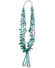 Vintage Turquoise Beads, Circa 1940s, Navajo Handmade, Jacla, Nevada, 30”