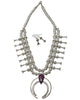 Phil, Lenora Garcia, Necklace, Earrings, Spiny Oyster Shell, Navajo Made, 19"