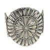 Melvin Francis, Bracelet, Cluster Design, Sterling Silver, Navajo Made, 6 3/4''