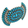 Justin, Saraphina Wilson, Bow Tie Pin, Kingman Turquoise, Navajo Made, 4 1/2"