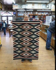 Ancita Begay, Eye Dazzler, Navajo Handwoven Rug, 57” x 40”