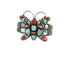 Freddie Maloney, Lisa Tucson, Bracelet, Butterfly, Navajo, Zuni Handmade, 6 7/8