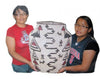 Tressa Curtis, Apache Inspired Grass Basket, Blue Ribbon, Navajo