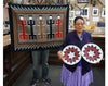 Anna Grey, Yei Bi Chi Rug, Holy People, Navajo Handwoven, 36 in x 48 in