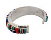 Julius Burbank, Stoneweaver, Bracelet, Multi Stone Inlay, Navajo Handmade