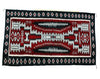Jolita Williams, Red Storm Pattern, Navajo Handwoven Rug, 70 in x 43 in