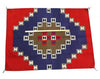 Nellie Deschiney, Navajo Chief Blanket, Handwoven, 51" x 69.5"