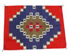 Nellie Deschiney, Navajo Chief Blanket, Handwoven, 51" x 69.5"