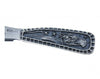 Monty Claw, Stainless Steel Blade, Tufa Cast Silver Handle, Multi-Stone, Navajo