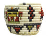 Regina Kagenvema, Hopi Coil Basket, Mudhead Corn Maiden, 9 1/2" x 7"