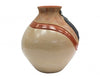 Felicia Fragua, Jemez, Pottery, Kachina Head Jar, 5 1/2" x 7"