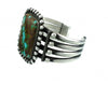 Edison Sandy Smith, Silver and Turquoise Cuff 6 3/4"