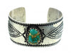 Arland Ben, Revival, Royston Turquoise, Sterling Cuff, Navajo 6.75