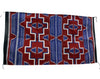 Nellie Descheene, Cheif Rug, Navajo Handwoven, 71'' x 38''