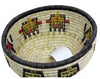 Gladys Kagenveama, Hopi Coil Basket, Oblong Shaped, 6" x 12"