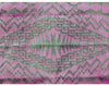 Harriet Tyler, Purple Two Grey Hills Rug, Navajo Handwoven,  43"x 57"