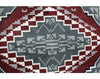 Charlene Begay, Ganado Red Rug, Navajo Handwoven, 77in x 56in