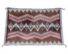 Lucy Wilson, Saddle Blanket, Two Faced, Navajo Handwoven, 30 in x 44 in