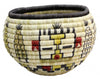 Tressa Kagenveama, Hopi Coil Basket, Corn Maidens, 8 1/2' x 6"