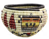 Tressa Kagenveama, Hopi Coil Basket, Corn Maidens, 8 1/2' x 6"
