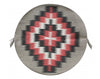 Rose Gorman, Circular Eye Dazzler Rug, Navajo Handwoven, 22 in