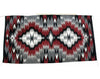 Sonya Dempsey, Eye Dazzler Rug, Navajo Handwoven, 77in x 40in