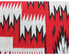 Angela Williams, Storm Pattern, Navajo Handwoven, 88" x 56"